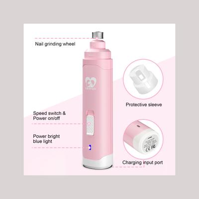 Casfuy Professional 2-Speed Quiet Dog Nail Grinder