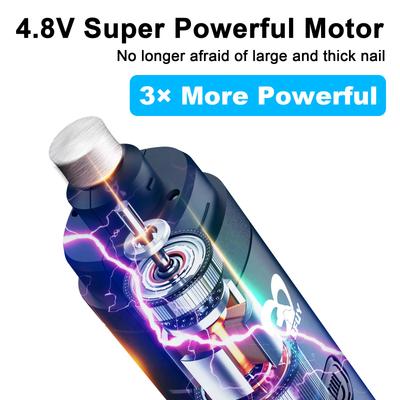 Show full view: Casfuy Quiet 2 LED Medium & Large Dog & Cat Nail Grinder, Dark Blue slide 2 of 8