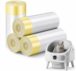 Casfuy Replacement Cat Litter Waste Bags, 40 count
