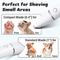 Show in main carousel: Casfuy Small Low Noise 2 in 1 Trimming Paw Face Narrow Dog hair Clippers, White slide 5 of 8