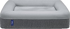 Casper Bolster Dog Bed, Gray, Large slide 1 of 8
