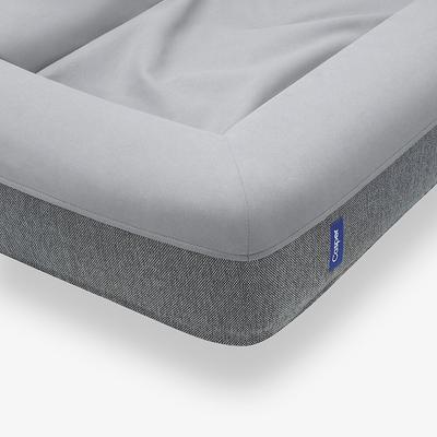 Show full view: Casper Bolster Dog Bed, Gray, Medium slide 3 of 10