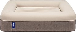 Casper Bolster Dog Bed, Sand, Medium