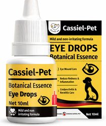 Cassiel Pet Eye Drops Infection Dog & Cat Wound Care, 0.33-fl oz bottle