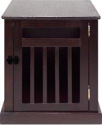Casual Home Chappy Single Door Furniture Style Dog Crate & Wood Slats, Espresso, 22 inch slide 2 of 7