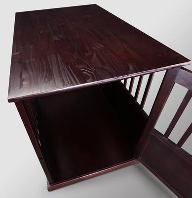Show full view: Casual Home End Table Dog Crate, Espresso, Med/L: 36.5-in L x 24-in W 29.25-in H slide 7 of 9