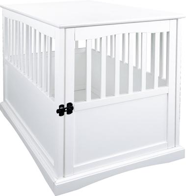 Show full view: Casual Home End Table Dog Crate, Medium/Large, White slide 5 of 10