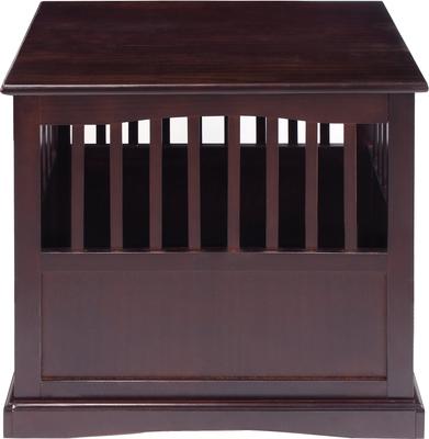 Show full view: Casual Home End Table Dog Crate, Small, Espresso slide 5 of 10