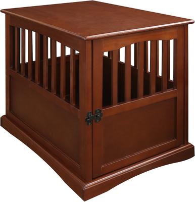 Show full view: Casual Home End Table Dog Crate, Walnut, S: 27.5-in L x 20-in W 24-in H slide 2 of 9