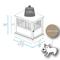 Show in main carousel: Casual Home End Table Dog Crate, Walnut, S: 27.5-in L x 20-in W 24-in H slide 5 of 9