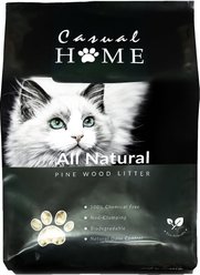 Casual Home Natural Pine Pellet Unscented Non-Clumping Cat Litter, 20-lb bag