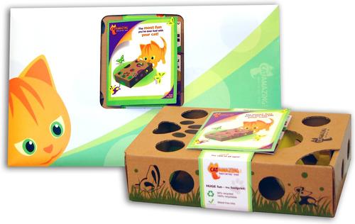 Show full view: Cat Amazing Interactive Treat Maze & Puzzle Cat Toy slide 8 of 11