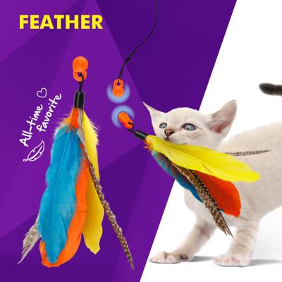 Show full view: Cat Amazing Snatch Magnetic Teaser Wand Cat Toy Attachments, 5 count slide 7 of 9