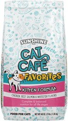 Cat Cafe Kitten Essentials Dry Cat Food, 3-lb bag