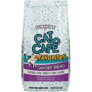 Cat Cafe Savory Blend Dry Cat Food, 30-lb bag