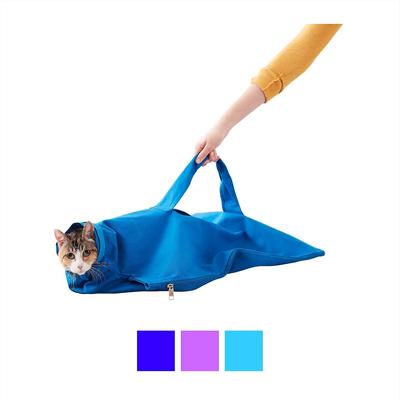 Show full view: Cat-in-the-bag E-Z-Zip Cat Carrier Bag, Cobalt, X-Large slide 3 of 12