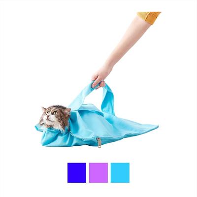 Show full view: Cat-in-the-bag E-Z-Zip Cat Carrier Bag, Light Blue, Large slide 3 of 12