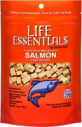 Cat-Man-Doo Life Essentials Wild Alaskan Salmon Freeze-Dried Cat & Dog Treats, 2-oz bag slide 1 of 6