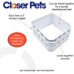 Show in main carousel: Cat Mate 2-inch Wall Liner Door Accessory, White, Large slide 3 of 6