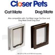 Show in main carousel: Cat Mate 2-inch Wall Liner Door Accessory, White, Large slide 6 of 6