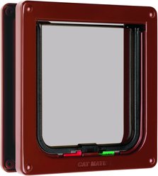 Cat Mate 4-Way Locking Cat Flap with Door Liner, Brown