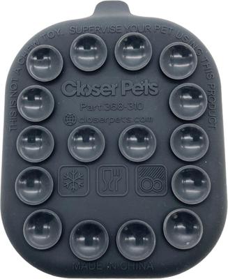 Show full view: Cat Mate Automatic Feeder Cat Lick Mat Slow Feed Insert, Gray slide 4 of 8