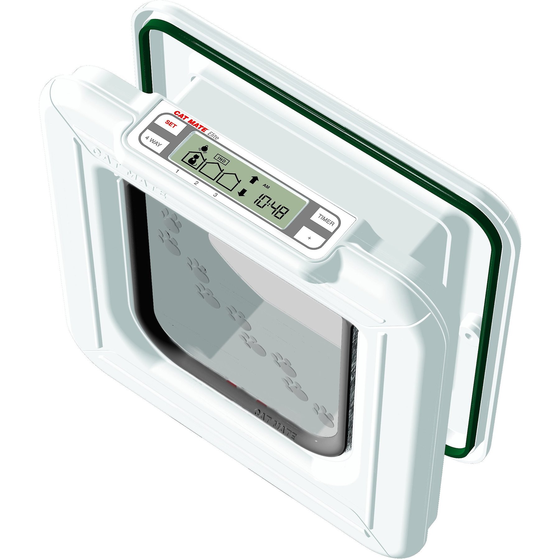 Cat Mate Elite Super Selective I.D. Disc Cat Flap, White