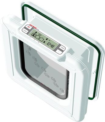 CAT MATE Elite Super Selective I.D. Disc Cat Flap, White - Chewy.com