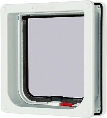 Show full view: Cat Mate Lockable Cat Flap/Door with Door Liner, White slide 5 of 7