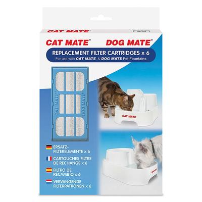 Show full view: Cat Mate Replacement Filter Cartridges for Cat Mate Fountains, 6 count slide 1 of 5