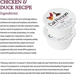 Cat Person by Weruva Chicken & Duck Grain-Free Pate Wet Cat Food, 2.75-oz cup, case of 5 slide 2 of 9