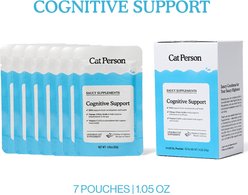 Cat Person by Weruva Cognitive Support Chicken & Salmon Puree Lickable Supplement for Cats, 1.05-oz pouch, case of 7 slide 2 of 7
