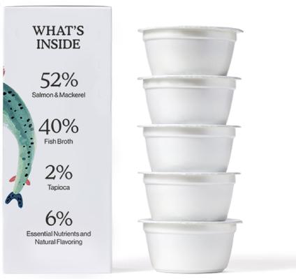 Show full view: Cat Person by Weruva Salmon & Mackerel Shreds in Broth Grain-Free Wet Cat Food, 2.75-oz cup, case of 5 slide 8 of 10