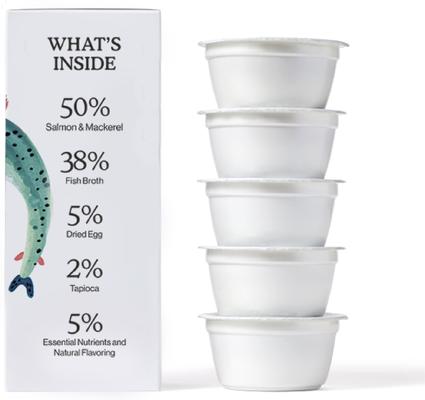 Show full view: Cat Person by Weruva Salmon & Mackerel Grain-Free Pate Wet Cat Food, 2.75-oz cup, case of 5 slide 8 of 11