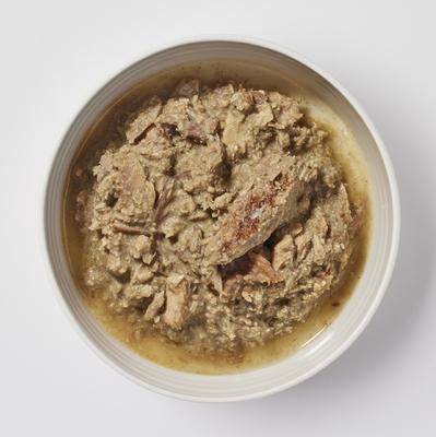 Show full view: Cat Person by Weruva Salmon & Mackerel Shreds in Broth Grain-Free Wet Cat Food, 2.75-oz cup, case of 24 slide 6 of 8