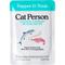 Show in main carousel: Cat Person by Weruva Sardine & Shrimp Mousse Grain-Free Wet Cat Food Topper, 3-oz pouch, case of 4 slide 1 of 9