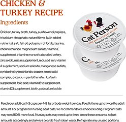 Cat Person by Weruva Shredded Chicken & Turkey in Broth Grain-Free Wet Cat Food, 2.75-oz cup, case of 5 slide 2 of 8