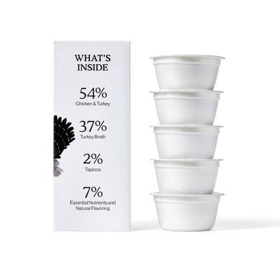 Show full view: Cat Person by Weruva Shredded Chicken & Turkey in Broth Grain-Free Wet Cat Food, 2.75-oz cup, case of 5 slide 8 of 10