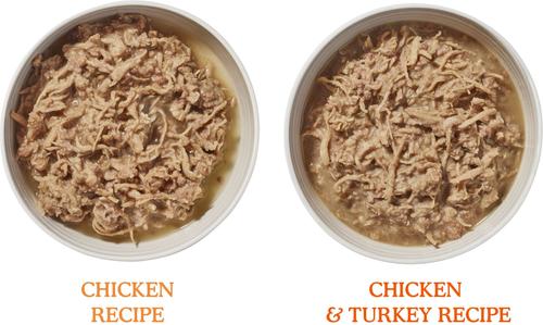 Show full view: Cat Person by Weruva Shredded Chicken & Turkey in Broth Variety Pack Grain-Free Wet Cat Food, 2.75-oz cup, case of 8 slide 7 of 10