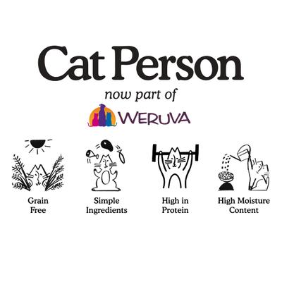 Show full view: Cat Person by Weruva Tuna & Salmon Shreds in Broth Grain-Free Wet Cat Food, 2.75-oz cup, case of 5 slide 5 of 10