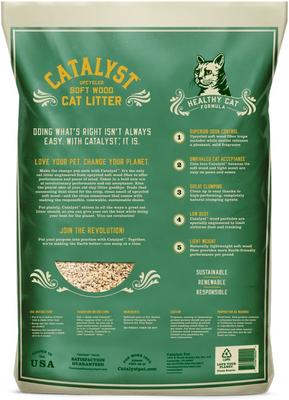 Show full view: Catalyst Pet Healthy Formula Cat Litter, 30-lb bag slide 3 of 9