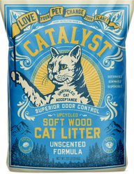 Catalyst Pet Unscented Formula Cat Litter, 20-lb bag