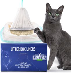 Catfidence Cat Pan Liners, X-Large, 10 count