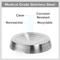 Show in main carousel: CatGuru Round Stainless Steel Cat & Dog Food Dish, 2 count slide 3 of 7