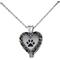 Show in main carousel: Cathedral Art Paw Print Memorial Ashes Locket Necklace, Pewter slide 3 of 7