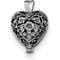 Show in main carousel: Cathedral Art Paw Print Memorial Ashes Locket Necklace, Pewter slide 4 of 7