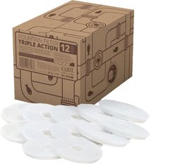 Catit 2.0 Flower Fountain Triple Action Water Filter, 12 count