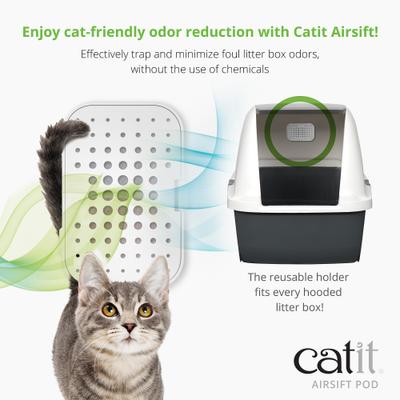 Show full view: Catit Airsift Dual Action Odor Reducing Pod slide 5 of 9