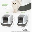 Show in main carousel: Catit AiRSiFT Litter Pan, Grey, Jumbo slide 4 of 5