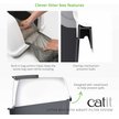 Show in main carousel: Catit AiRSiFT Litter Pan, Grey, Jumbo slide 3 of 5